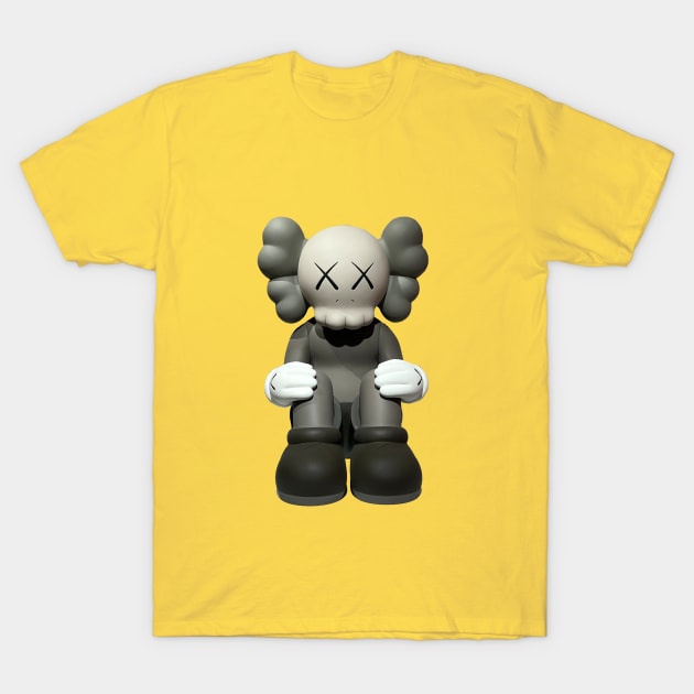 kaws doll T-Shirt by masihtitikterluka